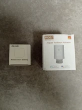 Válvula termostática programable TRV ZigBee 3.0, para radiador inteligente, se puede controlar a través de la voz con Alexa