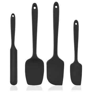 

U-Taste Pastry Spatula Silicone Cooking Spoon Cake Butter Cream Scoop Flexible Baking Scraper High Temperature Resistance 600 ℉