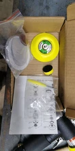 SI FANG-Pulidora neumática de aire para construcción, dispositivo de 2 pulgadas/3 pulgadas, herramientas de aire, pulidora orbital de doble acción para coche, asa de mango de goma
