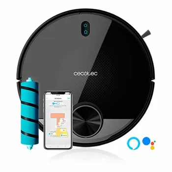 

Robot vacuum cleaner cecotec conga 3390/ friegasuelos/ 150 min/wifi control
