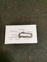 Herramientas multifuncionales de autodefensa, mosquetón de escalada, hebilla de engranaje gancho de seguridad, cuchillo táctico personal Seguridad al aire libre defensa