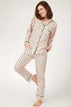

Happiness ist. Women Print Pajamas set NL00004