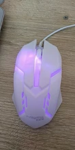 S1 USB Wired Gaming Mouse 7 Colors LED Backlight Ergonomics Gamer Mouse Flank Cable Optical