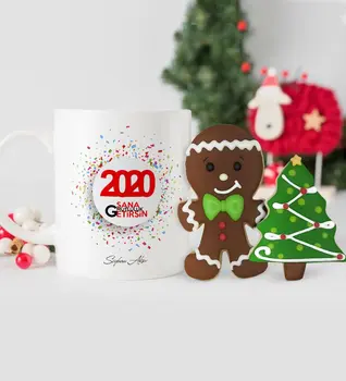 

Personalized Christmas Theme Mug and Handmade Royal Icing Cookie Set-3