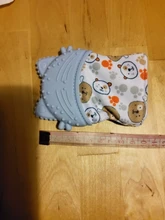 Mitones de silicona para dentición de bebé, guante mordedor de sonido para recién nacido, mordedor de lactancia masticable, juguete Natural para dejar de chupar el pulgar