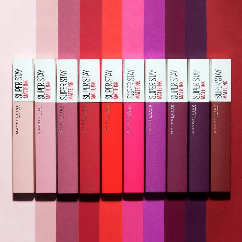 Maybelline New York Super Stay матовая отделка Ink City Edition жидкая губная помада для макияжа