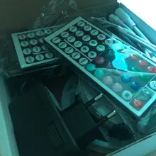 5M-30M tira de LED de 5050 de 2835 IP20 RGB banda LED Luz de cinta a rayas DC 12V diodo RGB cinta IR adaptador de controlador