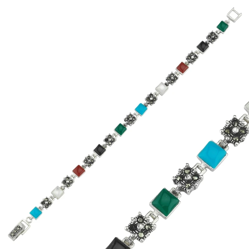 

Armagano Marcasite Cubic Zirconia bracelets Bangles