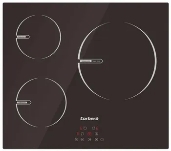 

CORBERO PLATE CCIBR6003 3INDUCCION BLACK CRYSTAL