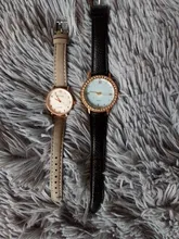 Reloj pequeño Vintage para mujer, correa de cuero, para deportes al aire libre, regalo
