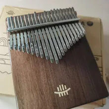 Musical-Instrument Accessories Piano-Gecko Thumb Wooden Hluru Kalimba 21-Key 17 