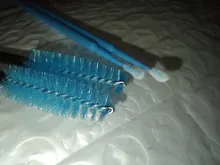 Hisopo de algodón desechable para extensión de pestañas, hisopo de limpieza de pestañas, herramienta cosmética, 100 Uds./50 Uds.