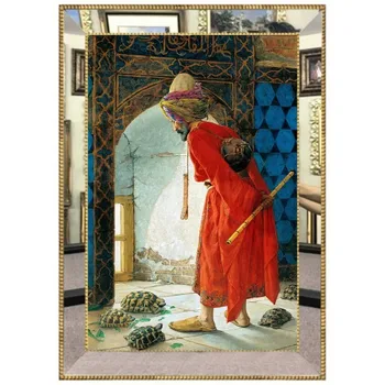 

Digital 3D Mirrored Silvery Luxury Canvas Print 60 * 80 cm