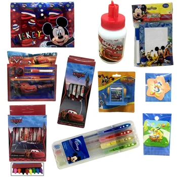 

Kit school kindergarten Child set accessories Cars Mickey Disney children 10 pieces