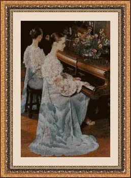 

CROSS STITCH KIT PANDATHREAD GREAT PAINTERS 32704