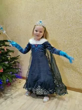 Elsa Dresses For Girls Princess Party Elsa Costume Snow Queen 2 Cosplay Elza Vestidos