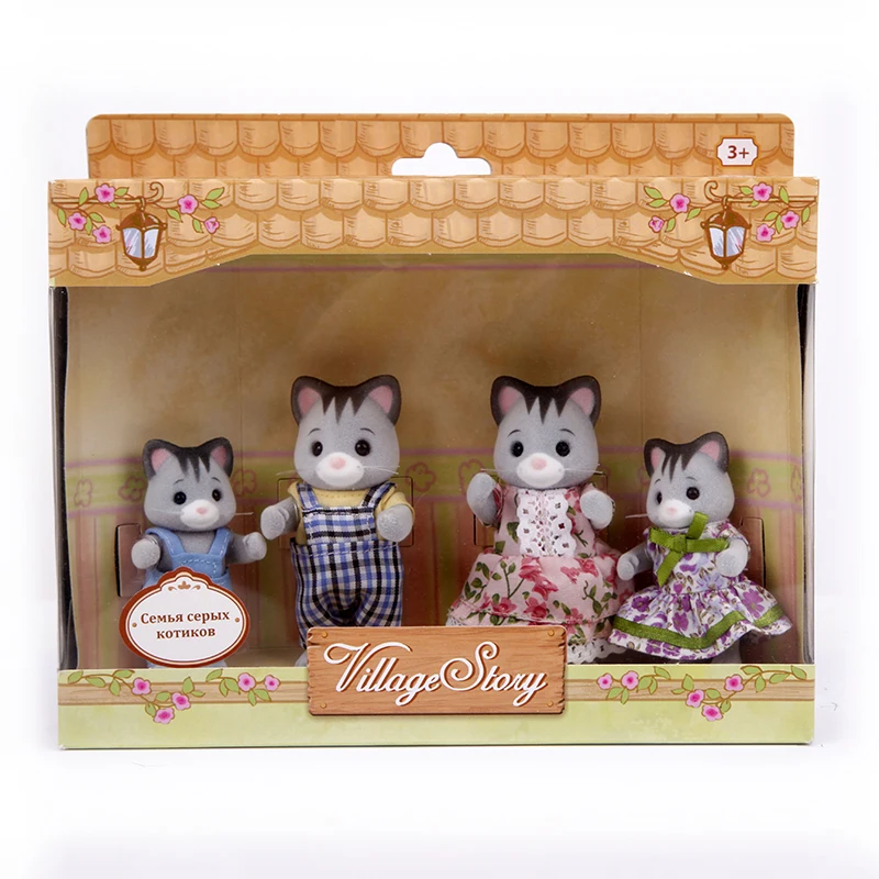 Village story семья. Village story игровой набор. виладж стори. Village story фигурки. семья енотов village story.