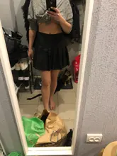 Vestido corto plisado de cintura alta para niñas, falda de tenis, uniforme con pantalones cortos interiores, ropa interior para bádminton, animadora