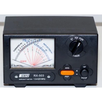 

Fmuser New Original NISSEI RX-503 SWR/Watt Meter 1.8-525MHz 2/20/200W for Two-way Radio