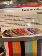 Collar de identificación para cachorros y gatitos, 12 Uds.