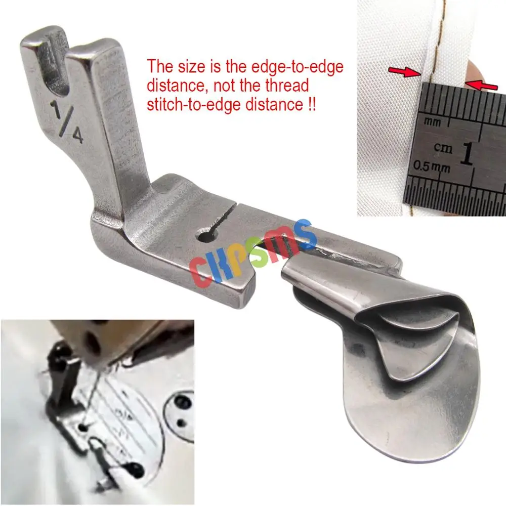 1PCS #KP-589 Curved Scroll Hemmer Foot FIT FOR JUKI BROTHER SINGER CONSEW HIGH SHANK | Дом и сад