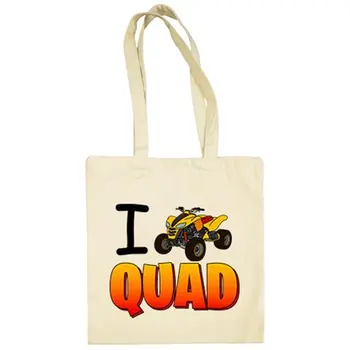 

Cloth bag I Love Quad
