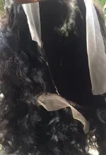 Cexxy Pelo Rizado corto Bob pelo humano del frente del cordón pelucas con minimechones brasileño 4X4 Cierre de encaje peluca para mujeres de la onda profunda peluca 150%