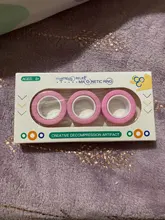 Anti-estrés anillos magnéticos Fidget abrir juguete RingTools niños magnético anillo de dedo anillo de Spinner para adultos juguetes de la descompresión