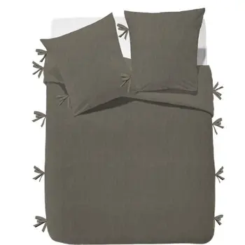 

Duvet cover Rachelle FINLANDEK - 100% cotton wash-220x240 cm - Taupe