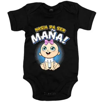 

Baby bodysuit Born to Be Knack Saragossa football