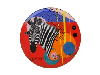 

Porland Wild Life Zebra Flat Plate 28Cm