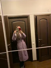 Winter Coat Parkas Long-Jacket Thin Toppies Autumn Womens Plaid Argyle Belt Double-Breasted-Belt