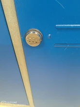 Cerradura de buzón de correos con combinación de 3 dígitos, candado con lengüeta rotativa de 7/8 pulgadas para cajón de armario