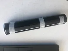 Película de revestimiento de vinilo para Piano ultrabrillo negro, negra brillante Pegatina autoadhesiva de vinilo, consola libre de burbujas de vinilo para ordenador y portátil