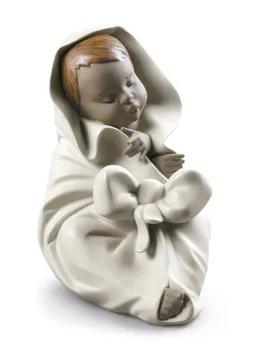 

NAO Figure I 'Ve Arrived!. Sculpture Decoration Baby Birth. Baby Porcelain