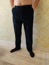 Pantalones de pana sueltos para hombre, joggers de mediana edad para hombre, pantalones casuales de pana para otoño e invierno, 2017