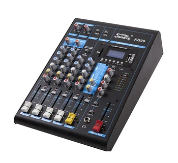 

Kg06 mixing console, 6 channels, Soundking