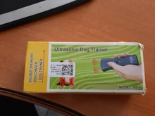 New Ultrasonic Dog Chaser Stop Aggressive Animal Attacks Repeller Flashlight