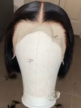 Peluca con malla Frontal de pelo lacio sintético Zesen 13*4 pelucas de Color degradado y Color verde peluca Frontal de encaje para mujer