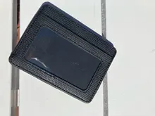 Mini patrón de lagarto de viaje pequeño, soporte de tarjeta de identificación de negocios, BILLETERA, funda para hombre y mujer con ventana de identificación, 2020