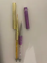 Monja-pinceles delineadores para uñas, para decoración artística, con gel UV, metal, acrílico, polvo, líquido, para dibujar y pintar diseño francés, floral, construir extensiones