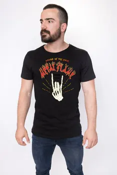 

Angemiel Wear Metal Music Spirit Cotton Black Male T-Shirt