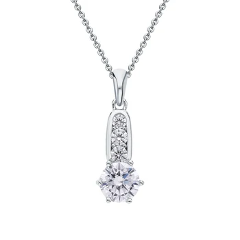 

Silver Pendant with cubic zirconia sunlight sample 925