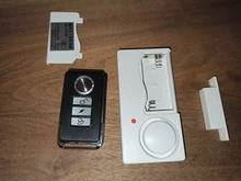 Darho-sistema de alarma antirrobo para puerta y ventana, mando a distancia inalámbrico con Sensor de seguridad, Kit de protección para el hogar