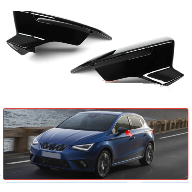 Per Seat Leon Bat Mirror Cover Nero Brillante Per Seat Leon Cupra Fr Accessori Tuning Parti Modificate