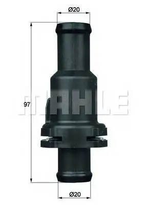 Термостат Audi A6/A8, VW Golf/Jetta/Passat 2.0-5.2TDi/FSi 03 MAH