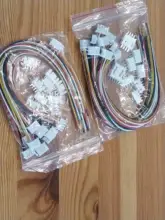 Connector Plug-Socket Wire-Cable Jst Xh2.54 Male Female Pitch 26AWG 9/10-Pin 10sets