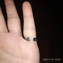 Anillos abiertos con cara feliz sonriente para mujer, anillos abiertos ajustables apilables de enlace, joyería trenzada, Color plateado antiguo Punk, A835