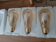 Decor Light-Bulb Ampoule Edison-Lamp Filament G95 T45 E27 Retro Vintage ST64 G80 220V