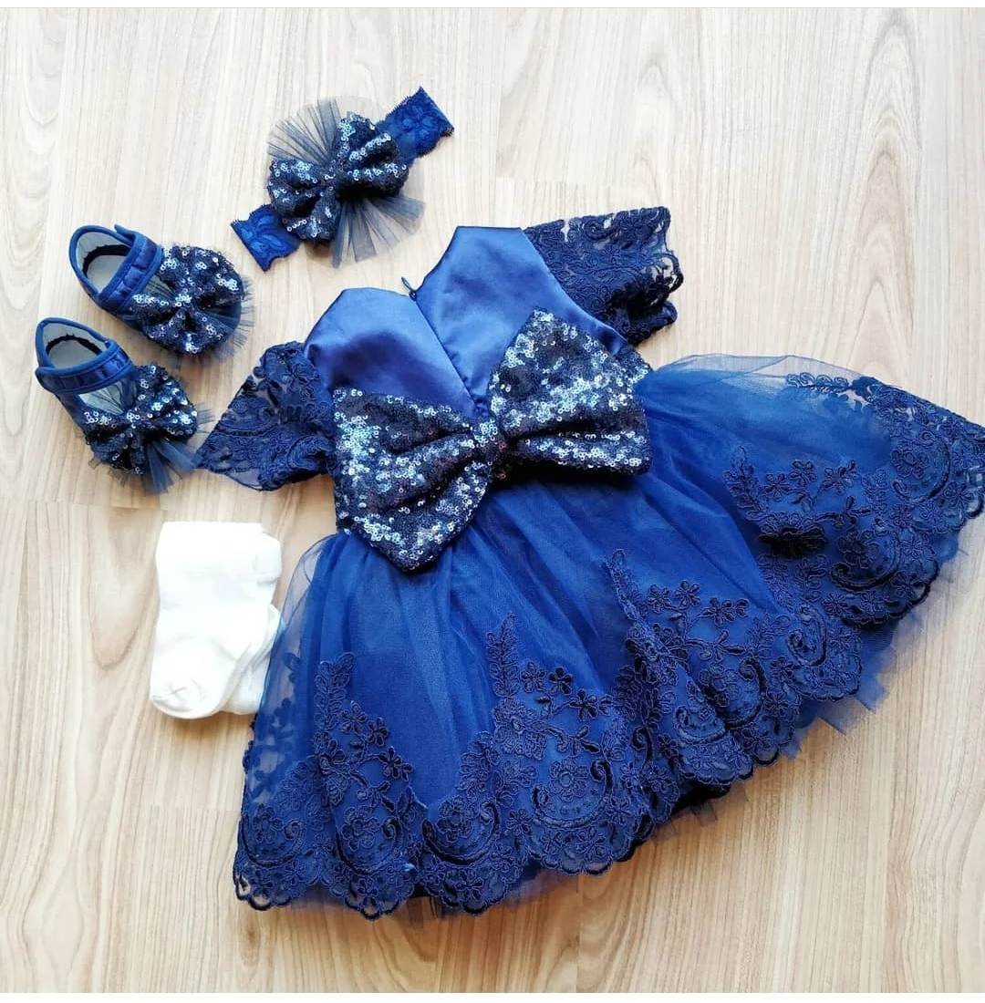 Baby Girl Luxury Dress Set Newborn Baby Dress Set 0 6 Mounth